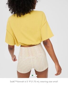 OFFLINE By Aerie New Spin Crop Tee